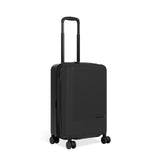 Sherpani Meridian, 22 Inch Carry On Luggage Airline Approved, Rolling Hardside Suitcase 22x14x9, Hard Shell Luggage with Double Spinner Wheels, Expandable Suitcase for Men Women, Travel Gift (Black)