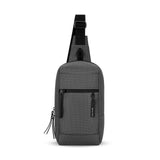 Sherpani Metro, Anti Theft Sling Bag, Sling Backpack, 5L Travel Bag, Shoulder Chest Purse, Crossbody Backpack for Women, Metal Hardware, Travel Gift (Granite Signature)