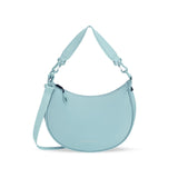 Sherpani Mina, Medium Nylon Crescent Bag, Lightweight Half Moon Crossbody Bags, Fashionable Shoulder Bag, Travel Handbag for Women, RFID Protection, Travel Gift (Surf)