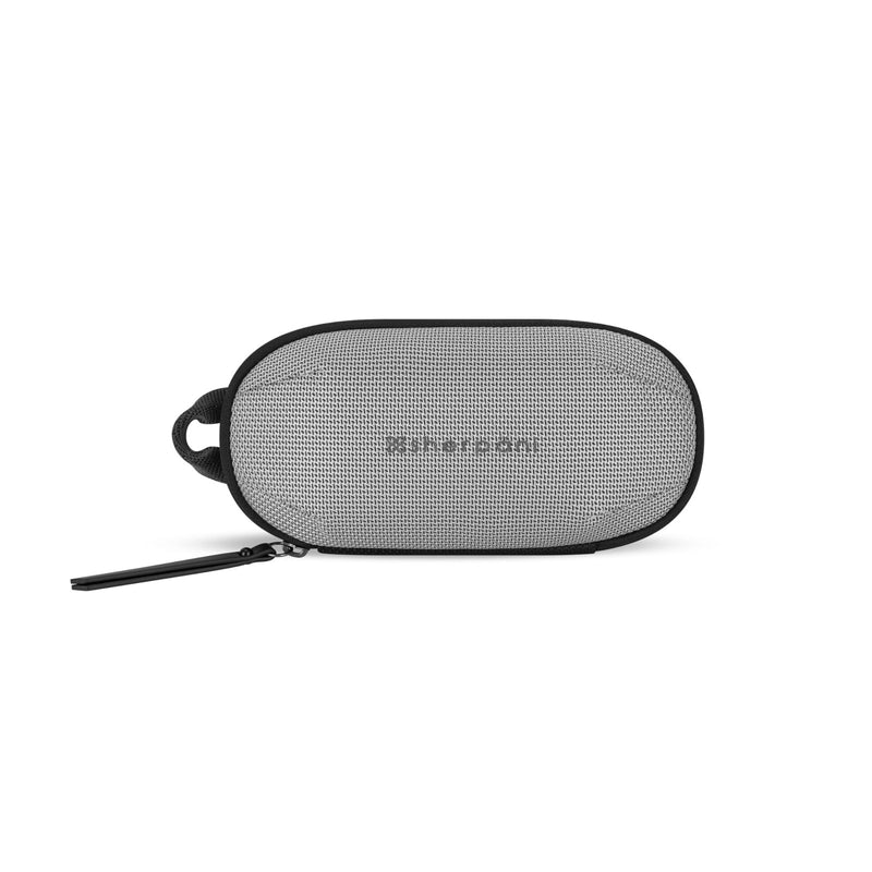 Sherpani Mini Co - Pilot, Travel Cable Bag, Cord Storage Organizer, Small Tech Pouch, Accessory Carrying Case, Travel Gift for Women (Sterling)