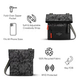 Sherpani Pica, Small Crossbody Purse, Nylon Crossbody Bag, Lightweight Cross Body Bag, Shoulder Bag, Purses for Women, Travel Bag, RFID Protection (Dream Camo)