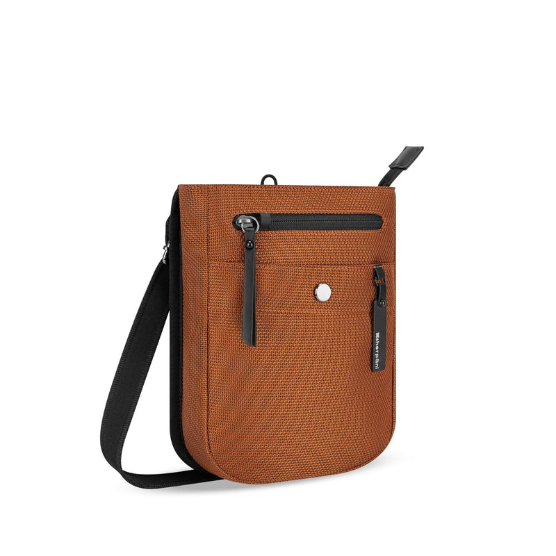 Sherpani Prima, Small Anti Theft Crossbody Bag, Travel Shoulder Bag, Cross Body Bag, Handbags, Purses for Women with Metal Hardware, Travel Gift (Morocco)