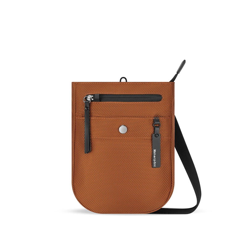 Sherpani Prima, Small Anti Theft Crossbody Bag, Travel Shoulder Bag, Cross Body Bag, Handbags, Purses for Women with Metal Hardware, Travel Gift (Morocco)