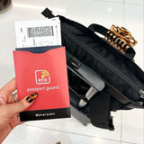 Sherpani RFID Passport Shield, RFID Blocking Travel Passport, Passport Holder Wallet Pocket (Cider)