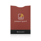 Sherpani RFID Passport Shield, RFID Blocking Travel Passport, Passport Holder Wallet Pocket (Cider)