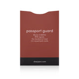 Sherpani RFID Passport Shield, RFID Blocking Travel Passport, Passport Holder Wallet Pocket (Cider)