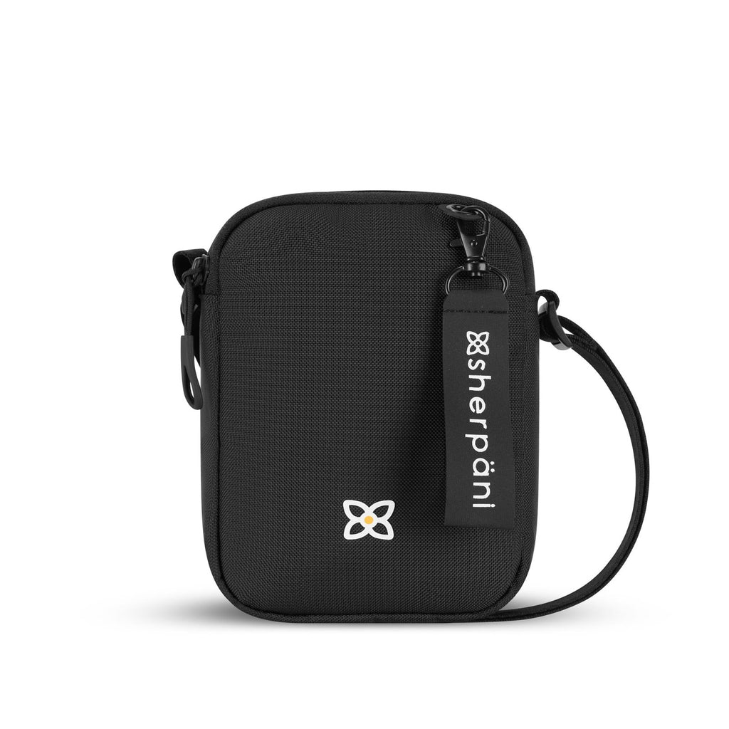 Sherpani Rogue, Mini Crossbody Bag, Lightweight Shoulder Bag, Cross Body Purse, Crossbody Bags for Women, Passport Holder, Travel Gift, RFID Protection (Raven Heritage)