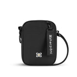 Sherpani Rogue, Mini Crossbody Bag, Lightweight Shoulder Bag, Cross Body Purse, Crossbody Bags for Women, Passport Holder, Travel Gift, RFID Protection (Raven Heritage)