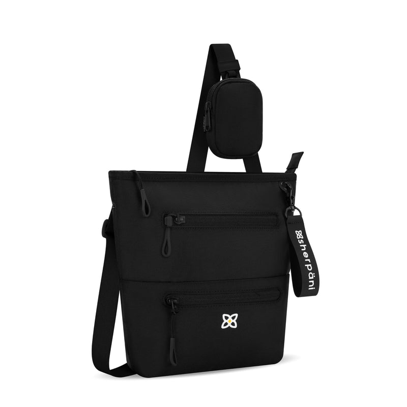 Sherpani Sadie, Nylon Crossbody Bag, Lightweight Shoulder Bag, Travel Cross Body, Crossbody Purse for Women, RFID Protection, Removable Coin Purse, Travel Gift (Raven Heritage)