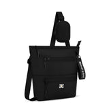 Sherpani Sadie, Nylon Crossbody Bag, Lightweight Shoulder Bag, Travel Cross Body, Crossbody Purse for Women, RFID Protection, Removable Coin Purse, Travel Gift (Raven Heritage)