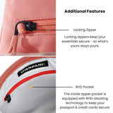 Sherpani Sadie, Nylon Crossbody Bag, Lightweight Shoulder Bag, Travel Cross Body, Crossbody Purse, RFID Protection, Removable Coin Purse, Unisex Travel Gift (Chromatic)