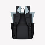 Sherpani Sedona, Foldover Backpack Purse, Laptop Backpack, 16L Recycled Nylon Backpack, Fits 15'' Laptop, RFID Protection, Travel Gift for Women (St. Lucia)