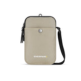 Sherpani Simplicity, Small Anti Theft Crossbody, Phone Cross body Purses, Crossbody Wallet Bags, Travel Handbags with Card Holder Organizer for Men Women, Metal Hardware (Straw)