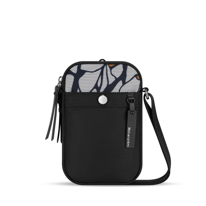 Sherpani Simplicity, Small Anti Theft Crossbody Wallet, Travel Shoulder Bag, Handbags, Purse with Card Holder Organizer for Women, Metal Hardware, Travel Gift (Sakura)