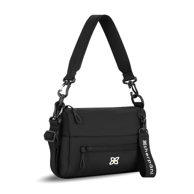 Sherpani Skye, Small Crossbody Purse, Nylon Crossbody Bag, Lightweight Cross Body, Handbags, Travel Purses for Women, Travel Gift, RFID Protection (Raven Heritage)
