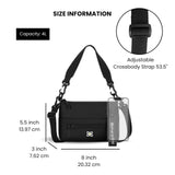 Sherpani Skye, Small Crossbody Purse, Nylon Crossbody Bag, Lightweight Cross Body, Handbags, Travel Purses for Women, Travel Gift, RFID Protection (Raven Heritage)