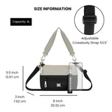 Sherpani Skye, Small Crossbody Purse, Nylon Crossbody Bag, Lightweight Cross Body, Handbags, Travel Purses for Women, Travel Gift, RFID Protection (Wasabi Stone)