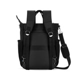 Sherpani Soleil, Anti Theft Convertible Backpack, 3 in 1 Tote Bag, Cross Body Purse, 18L Travel Backpack, Travel Gifts for Women, RFID Protection, Metal Hardware Fits 13” Laptop (Carbon Signature)