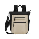 Sherpani Soleil, Anti Theft Convertible Backpack, 3 in 1 Tote, Crossbody Purse, 18L Travel Bag, Fits 13” Laptop (Straw)