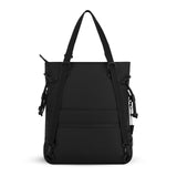 Sherpani Tempest, Anti Theft Convertible Backpack Tote, 14L Travel Backpack, Travel Gifts for Women, Handbags, RFID Protection, Fits 15” Laptop (No Sleeve) (Carbon)