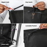 Sherpani Vale, Anti Theft Versatile Crossbody Bag, Fashion Tote Bag, Travel Shoulder Bag, Designer Handbag for Women with Metal Hardware, Travel Gift (Aloe Mist Signature)