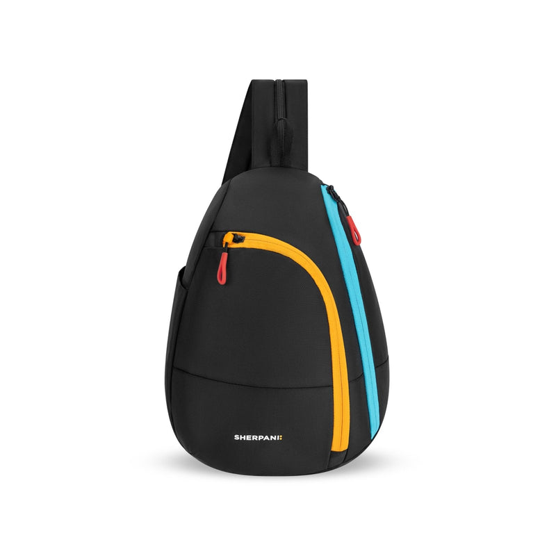Sherpani Wayfarer, Small Convertible Sling Backpack, 8L Travel Bag, Shoulder Sling Purse, Travel Gifts for Women, RFID Protection (Chromatic)
