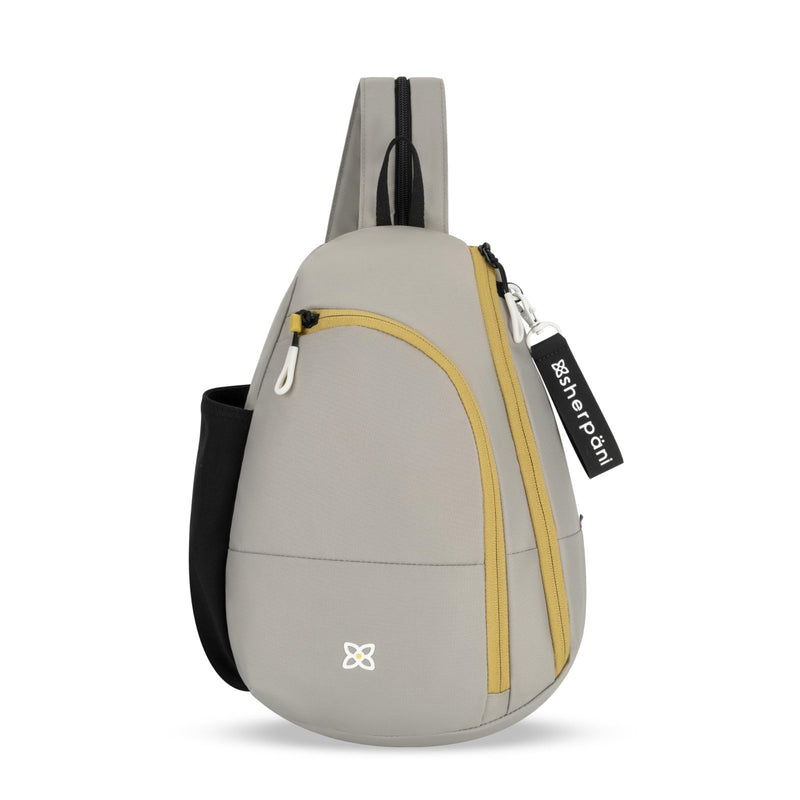 Sherpani Wayfarer, Small Convertible Sling Backpack, 8L Travel Bag, Shoulder Sling Purse, Travel Gifts for Women, RFID Protection (Wasabi Stone)