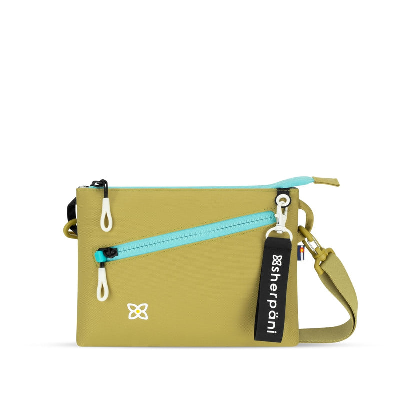 Sherpani Zoom, Small Crossbody Purse, Nylon Crossbody Bag, Lightweight Cross Body Bag, Sleek Dual Pouch, Purses for Women, Travel Gift, RFID Protection (Alchemy)