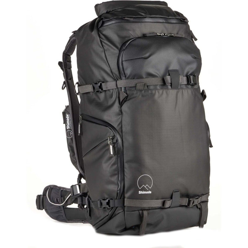 Shimoda Action X50 v2 Backpack, Outdoor Photography Adventure Pack fits gripped mirrorless and DSLR cameras, w/Modular Core Unit Compatibility, Expandable Rolltop, 16" Laptop Sleeve, Black