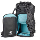 Shimoda Action X50 v2 Backpack, Outdoor Photography Adventure Pack fits gripped mirrorless and DSLR cameras, w/Modular Core Unit Compatibility, Expandable Rolltop, 16" Laptop Sleeve, Black