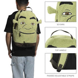 Shrek Character 17.5" Green Backpack
