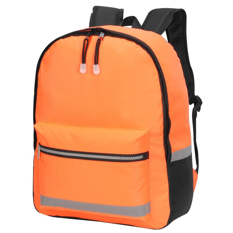Shugon Gatwick Hi - Vis Backpack (18 liters) (Pack of 2) (One Size) (Hi Vis Orange)