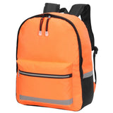 Shugon Gatwick Hi-Vis Backpack (18 liters) (Pack of 2) (One Size) (Hi Vis Orange)