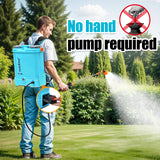 SideKing Battery Powered Backpack Sprayer 3.2 Gallon, 0 - 80 PSI Adjustable Pressure Sprayer Compatible with Makita 18V Battery, Electric Sprayer with Wand, 5 Nozzles, 2.0Ah Battery&Charger Included