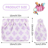 Sightor 5PCS Small Makeup Bag for Purse, Mini Cosmetic Bag Waterproof Pouch for Women, Coin Purse Self - closing Small Travel Kit Lipstick Cosmetic Storage Bag