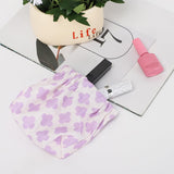 Sightor 5PCS Small Makeup Bag for Purse, Mini Cosmetic Bag Waterproof Pouch for Women, Coin Purse Self - closing Small Travel Kit Lipstick Cosmetic Storage Bag