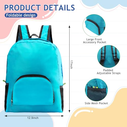 SIKEMAY 48 Pack Backpacks in Bulk, 17 Inches Basic Back Pack for Adult, Bulk Backpacks for Homeless Supplies Wholesale Backpack Lightweight Outdoor Travel Book Bags (8 Color)