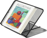 Simple Houseware Mesh Laptop Stand with 11 - Levels Adjustable Ventilated Computer Holder, Black
