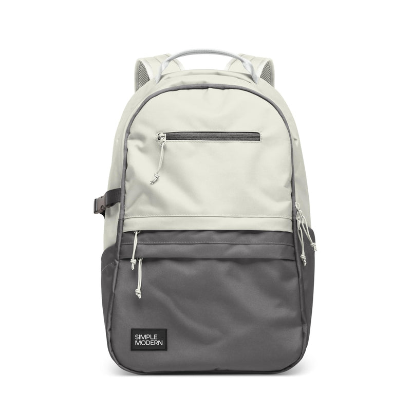 Simple Modern Ellis Backpack for School | Medium 20L Elementary Middle and High School Bookbag for Kids and Teens | Girls and Boys | Ice Granite