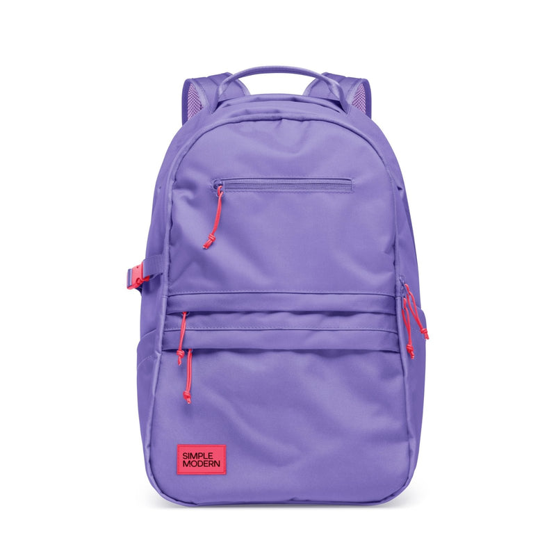 Simple Modern Ellis Backpack for School | Medium 20L Elementary Middle and High School Bookbag for Kids and Teens | Girls and Boys | Purple Rain