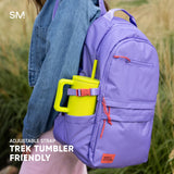 Simple Modern Ellis Backpack for School | Medium 20L Elementary Middle and High School Bookbag for Kids and Teens | Girls and Boys | Seaside Stripes