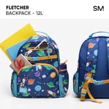 Simple Modern Medium DC Comics Batman Toddler Backpack for School Girls and Boys | Kindergarten Elementary Kids Backpack | Fletcher Collection | Kids - 15" tall | Batman POW!