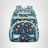 Simple Modern Medium Toddler Backpack for School Girls and Boys | Kindergarten Elementary Kids Backpack | Fletcher Collection | Kids - 15" tall | Under the Sea
