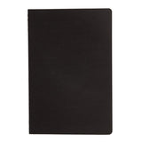Simply Genius Journaling Notebooks - 6 - Pack A5 Black Softcover - College Ruled Writing Journal - Note Taking & Travel Notebook - 92 Lined Cream Pages 80 GSM