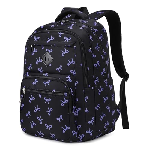 Sisipoet Girls Backpack, Lightweight School Backpack Multiple-pocket College Bookbag for Teen Girls Travel Backpack with Luggage Strap | Backpacks4Less