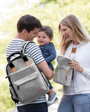 Skip Hop Baby Bottle Bag, Grab & Go, Grey Melange, 6.75x3.5x9 Inch (Pack of 1)