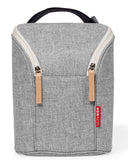 Skip Hop Baby Bottle Bag, Grab & Go, Grey Melange, 6.75x3.5x9 Inch (Pack of 1)