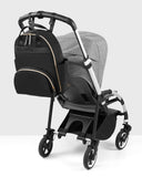Skip Hop Diaper Bag Backpack: Enviluxe Multi - Function Baby Travel Bag with Changing Pad and Stroller Straps, Eco Friendly, Black