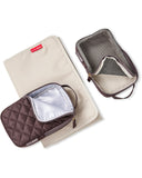 Skip Hop Diaper Bag Backpack: Forma, Multi - Function Baby Travel Bag with Changing Pad & Stroller Attachment, Chocolate
