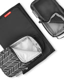 Skip Hop Diaper Bag Backpack: Forma, Multi - Function Baby Travel Bag with Changing Pad & Stroller Attachment, Jet Black